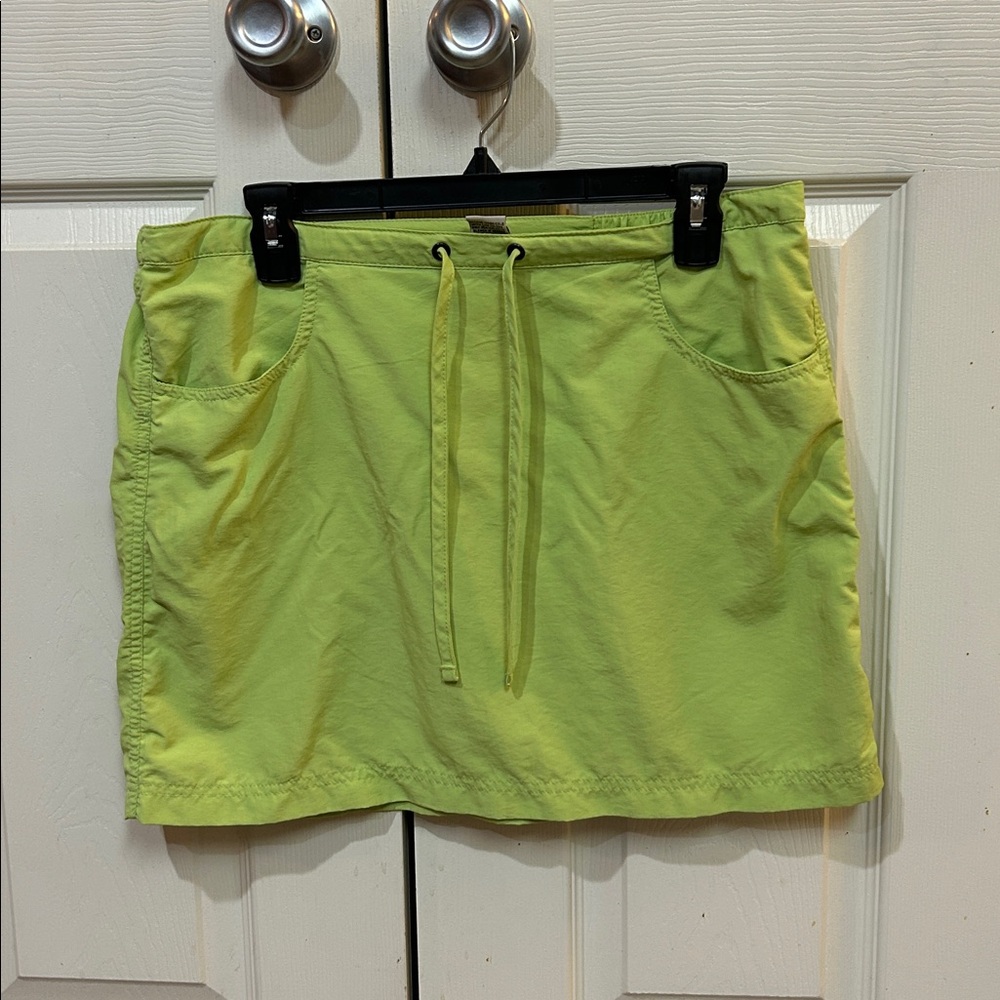 L.L. Bean Bright Green Women's Skirt